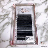 D CURL 0.05mm SINGLE LENGTH Easy Fan Fast-fanning Lash Tray - Lashpire